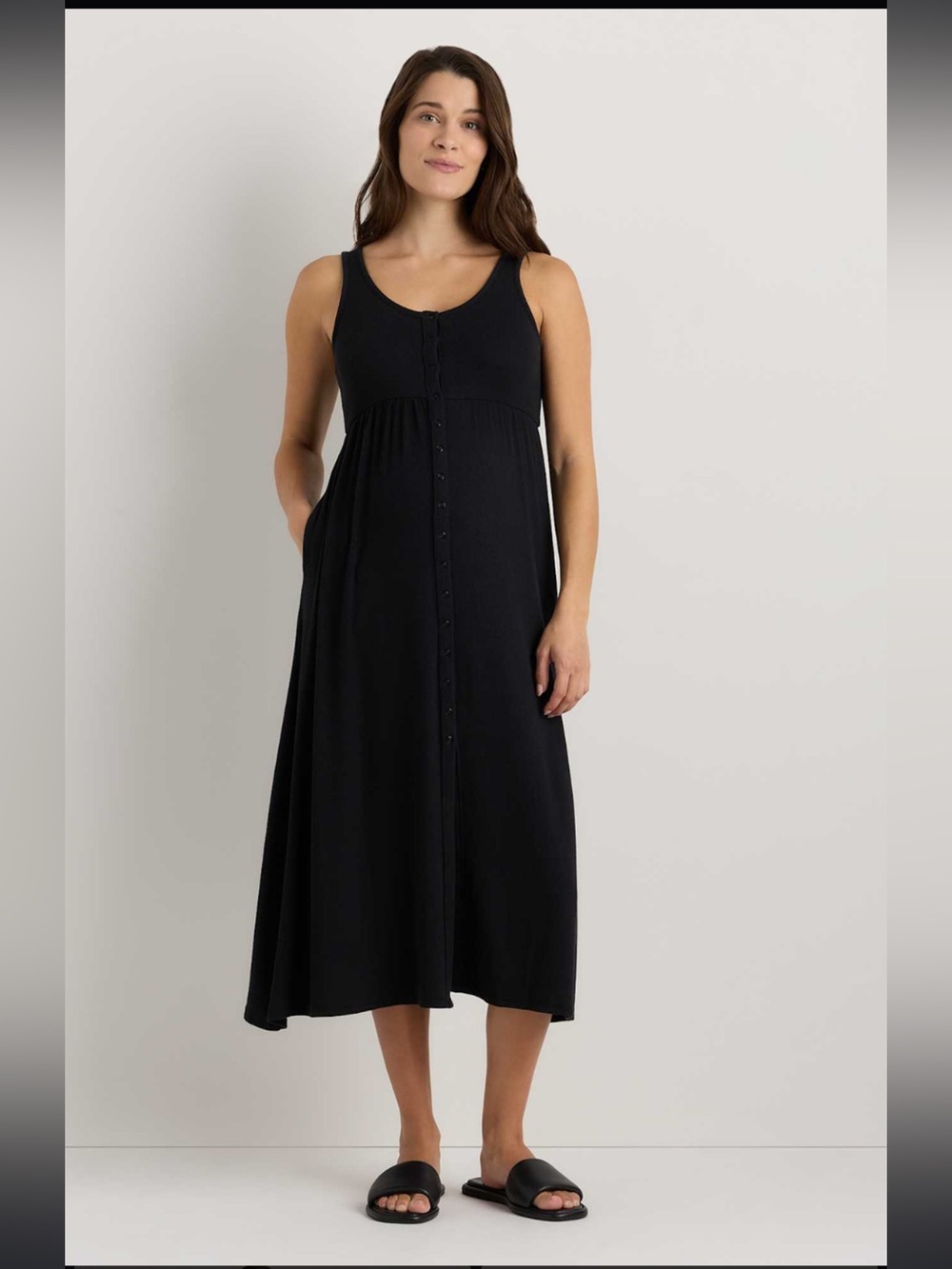 Quince Maternity Dress